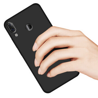 KOLA 联想Z5手机壳 微砂硅胶防摔软壳保护套 黑色