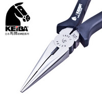 马牌(KEIBA)进口电工尖嘴钳T-308S 尖咀钳 8寸 200mm