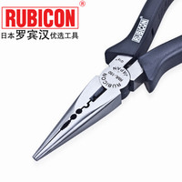 罗宾汉(RUBICON)进口RML-150电工多用尖咀钳 尖嘴钳 压端子钳6寸 150mm