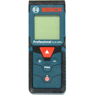博世（Bosch）测距仪 红外线手持激光测量仪电子量房尺40m米  GLM4000
