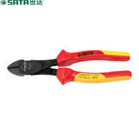 世达 SATA 72620 G系列VDE重型绝缘耐压斜嘴钳8寸（货期四周）