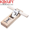 角利（KAKURI）进口木工刨子 鲁班刨刀12514WH原木刨身 迷你拉刨 小刨 中木刨(42X180mm)横条木柄