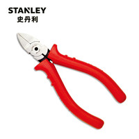 史丹利(Stanley)红柄精密水口钳 6寸 84-038-23