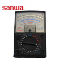 sanwa YX361TR指针式万用表/日本三和 具测试交直流电压直流电流电阻三极管等对应35个量程的零位中心表