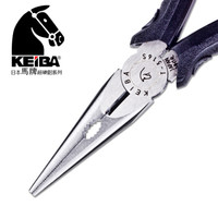 马牌(KEIBA)进口电工尖嘴钳 T-316S 尖咀钳 6寸 150mm