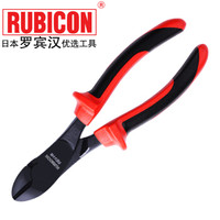 罗宾汉（RUBICON）进口绝缘电工斜嘴钳钳REV-H8耐高压1000V绝缘重型电工斜咀钳8寸 200mm