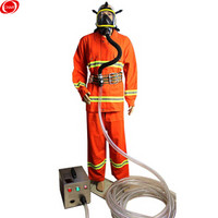 谋福 CNMF 8551 强制送风呼吸机电动式空气呼吸器 单人长管防毒面具 （送风呼吸器 配20米长管款）