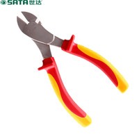 世达 SATA 70233 VDE绝缘耐压斜嘴钳7寸