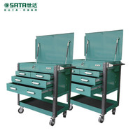 世达(SATA) 超霸四抽屉工具车 95119 货期5-7天