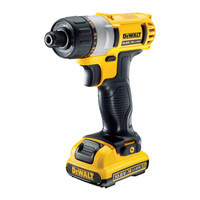 得伟(DEWALT)10.8V锂电充电式螺丝起子 2x1.5Ah电池套装 DCF610DK2-A9