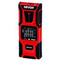 大有DEVON40米测距仪激光手持超薄充电式测量仪锂电红外线9814-LM40-Li现货