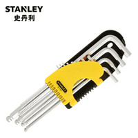 史丹利（Stanley）12件套英制内六角扳手 12件套英制球头内六角扳手 94-163-23