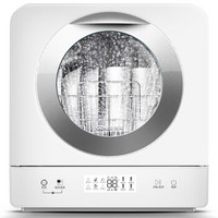 OZNER 浩泽 家用台式WIFI智能净水洗碗机T6智能添加耗材高温洗涤消毒除菌双重烘干