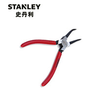 史丹利(Stanley)挡圈钳 7寸弯嘴孔用 84-274-22