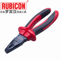 罗宾汉(RUBICON)进口绝缘平嘴钳REV-S8耐高压1000V 绝缘电工钳 老虎钳 钢丝钳8寸 200mm