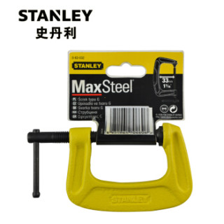 史丹利（Stanley）G型夹钳深喉G型夹钳 2寸G型夹钳 83-032-23
