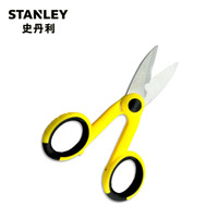 史丹利(Stanley)双色柄电工剪刀 90-171-23C