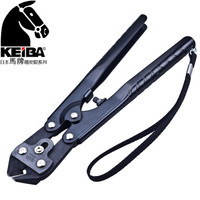马牌（KEIBA）进口斜嘴钳 C-C18 断线钳 钢丝钳 重型斜口钳 蛇头剪 光纤斜嘴钳 8寸200mm