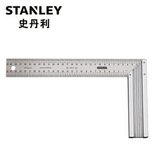 史丹利（Stanley）直角尺 铝柄不锈钢直角尺300x165mm 35-351-23（付款之后即发货）