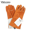 威特仕 / WELDAS 10-0328 灰色袖直拇指款电焊手套杜邦防火线舒适防火耐磨隔热 1副 L码