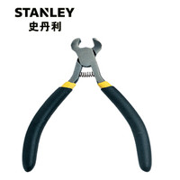 史丹利(Stanley)黑柄迷你钳 4寸 顶切钳 84-125-23