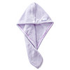 迪士尼（Disney）毛巾家纺 超柔强吸水干发帽 25*65cm 紫色