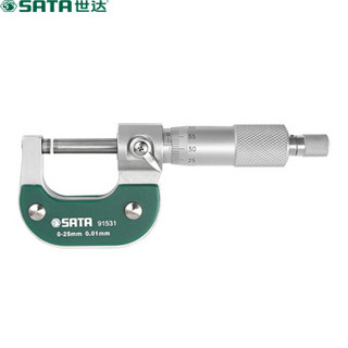 世达 SATA 91531 外径千分尺0-25mm（货期三周）