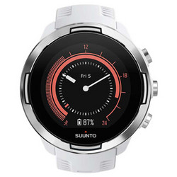 SUUNTO 颂拓 9 Baro白色 户外智能运动手表健康心率计时器GPS卫星定位手环腕表
