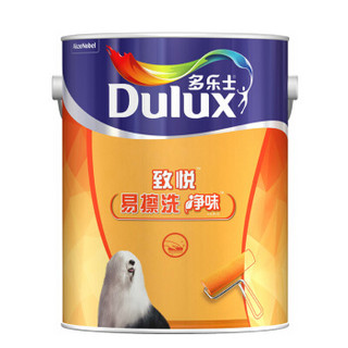 多乐士（Dulux）A747致悦耐擦洗净味内墙乳胶漆 油漆涂料 墙面漆白色 6L