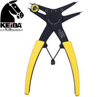 马牌(KEIBA)进口四用介指钳S-025N 内外卡簧钳 介指钳范围 2.0-9.0mm