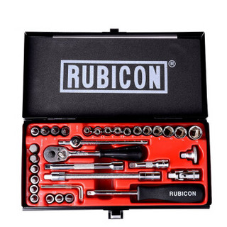 罗宾汉（RUBICON）RGS-035 进口35件套筒工具组套装汽修机修维修工具组工具箱 1/4英寸