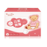 CLASSIC TEDDY 精典泰迪 云柔爽薄成长裤 大号L108片 *3件