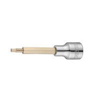 世达(SATA)25201 长六角旋具套筒头 12.5MM系列 100MM长 4MM/个