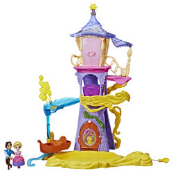 孩之宝(Hasbro)迪士尼公主女孩玩具模型玩偶儿童玩具生日礼物 神奇转动迷你人物系列 乐佩游戏组E1700
