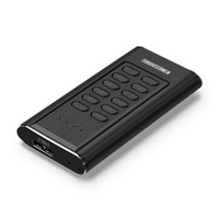 金胜（kingshare）120GB USB3.0 移动硬盘 固态（PSSD）MS9 黑色AE256硬件加密