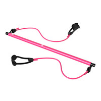 能耐 普拉提棒可调节家用多功能拉力器健身器材弹力绳 NN8011-04 枚红色212C