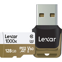 Lexar 雷克沙 Professional 1000x 128GB V60 TF存储卡