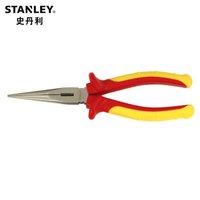 史丹利(STANLEY)FatMax系列绝缘尖嘴钳 电工钳尖口小钳子8.5英寸84-007-23