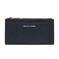 MICHAEL KORS 迈克·科尔斯 MONEY PIECES系列 MK女包 皮革卡包卡夹 32S8GF6D7L ADMIRAL深蓝色