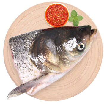 仙泉湖 生态花鲢大鱼头 600g/份 (配剁椒酱料)免切免调料方便菜 海鲜