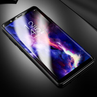 依斯卡(ESK) 三星A9 star lite钢化膜 全屏全覆盖  三星A9starlite手机膜屏幕保护玻璃贴膜 JM428黑