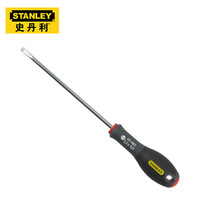 史丹利（STANLEY）一字螺丝刀 三色柄螺丝批一字起子改锥5.5x150mm 65-483-14