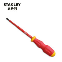 史丹利（STANLEY）绝缘一字螺丝批 螺丝刀电工维修工具手动五金改锥5.5x125mm 65-968-22