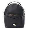 MICHAEL KORS 迈克·科尔斯 JESSA系列 黑色牛皮女士双肩包 30T8GEVB0L BLACK