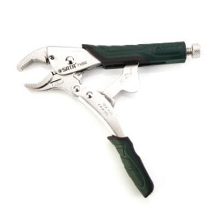 【sata/世达71002钳子】世达(sata)71002 曲口快速释放大力钳10英寸