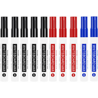 GuangBo 广博 BB8529 可擦白板笔 10支装(5黑+3红+2蓝)  *5件