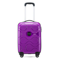 KAMILIANT Mapuna波点硬箱万向轮拉杆箱箱子密码箱行李箱女旅行箱男行20英寸登机箱 AM6*91005 紫色
