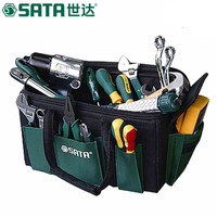 世达(SATA)箱式工具包16“多功能耐磨电工包家电维修工具袋95185