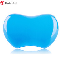ECOLUS 宜客 aka乐思 宜客 aka莱系列办公家具护腕托呵护手腕水晶硅胶鼠标垫弹性掌托TOK-GEL06BL 蓝色