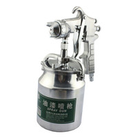 DL  得力油漆押送式喷枪77大口径汽车家具木器工业喷漆枪DL-PQ2 1000ml